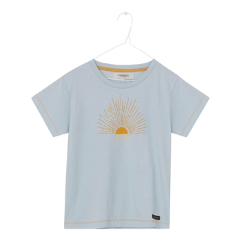 A monday - Sun t-shirt - Pearl blue